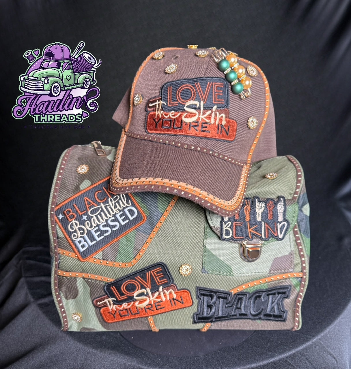 Camo Purse & Hat set