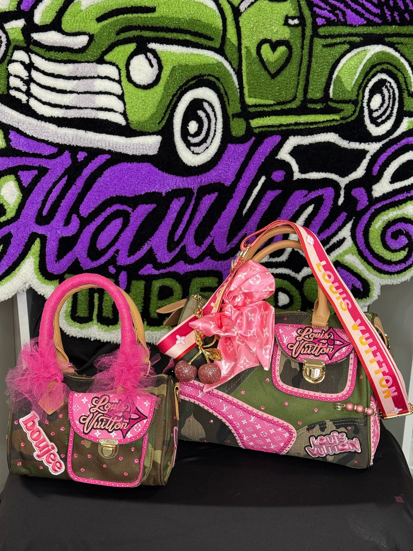 Pink Mommy & Me Camo set