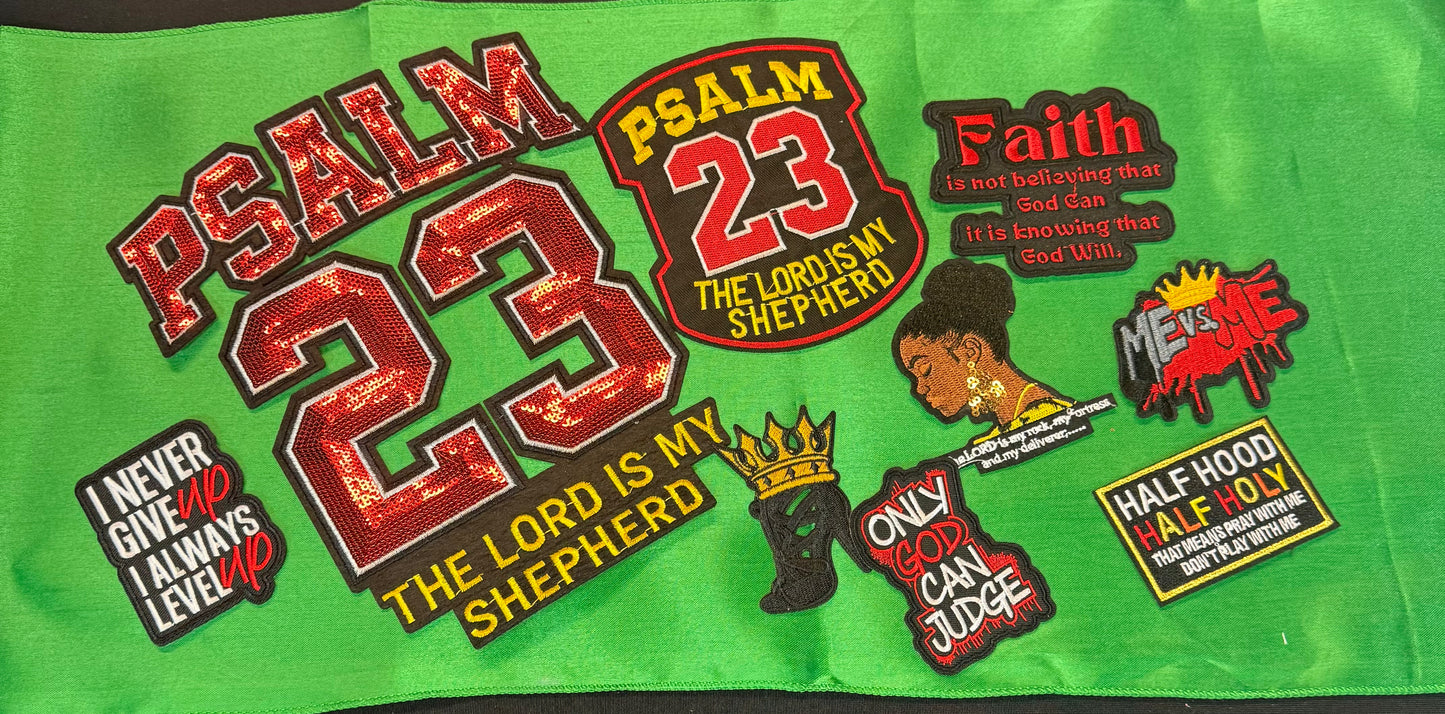 Psalm 23 Patch set