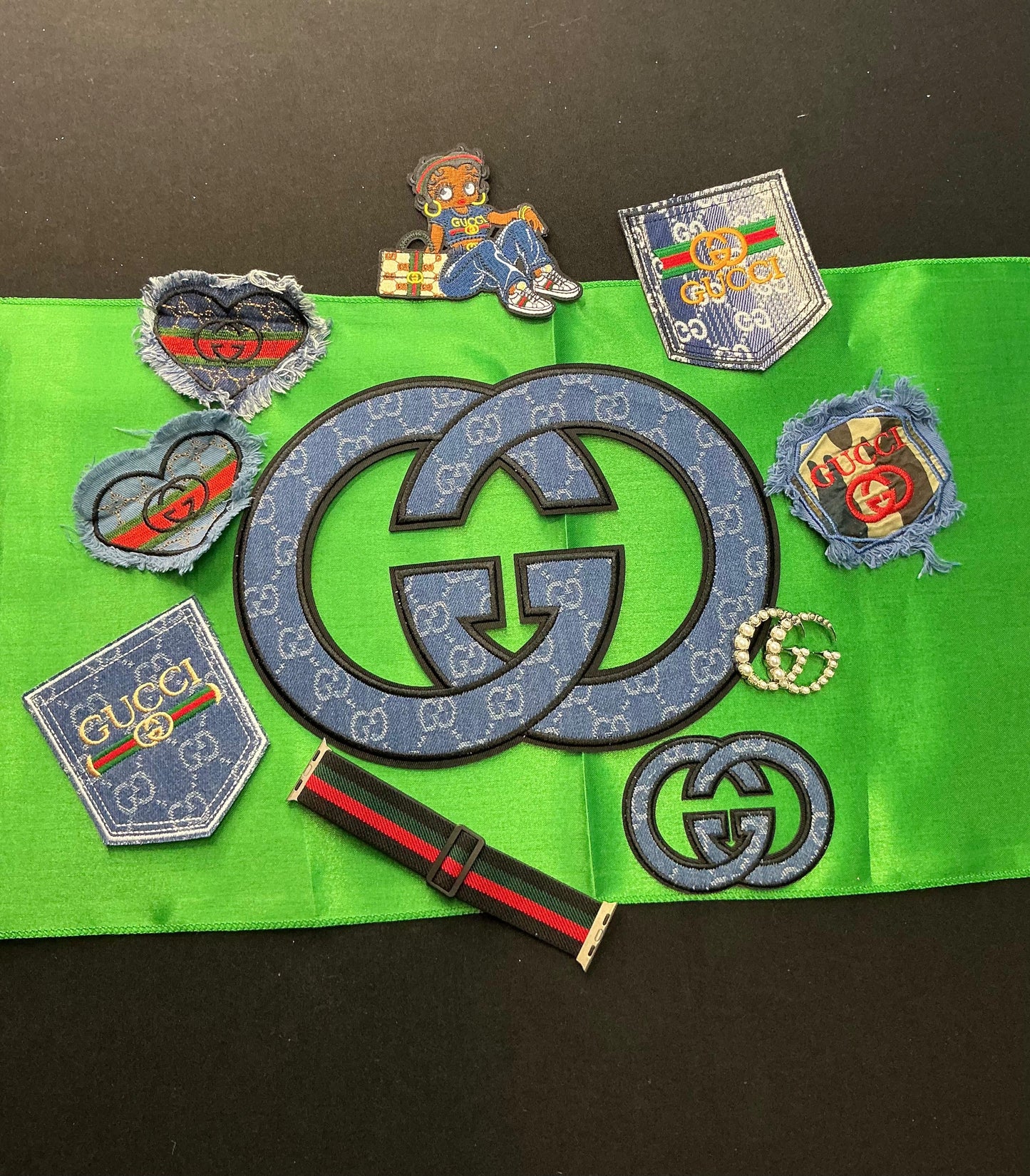 Denim G Patches