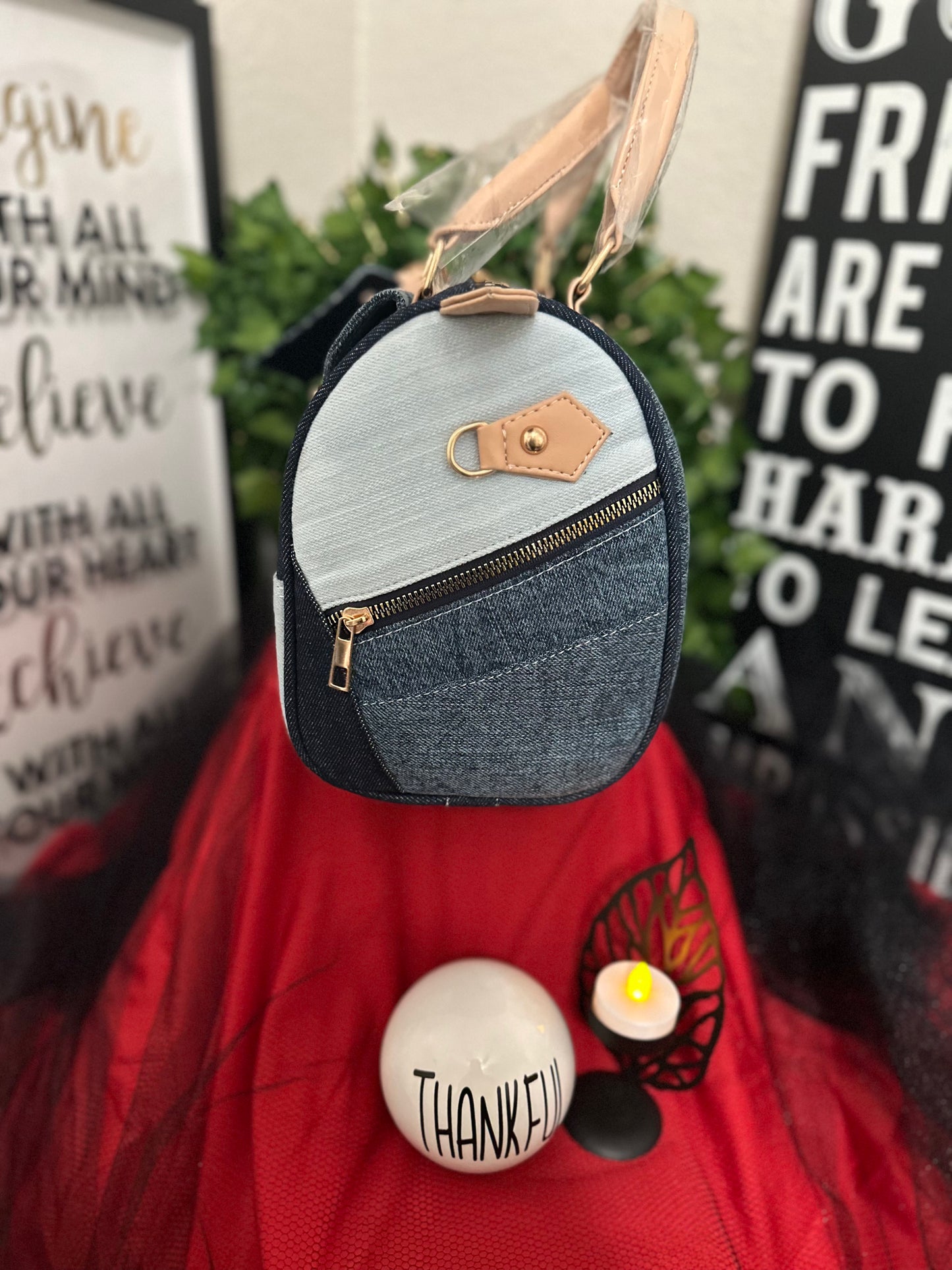 Haulin’ Threads Denim purses (plain)