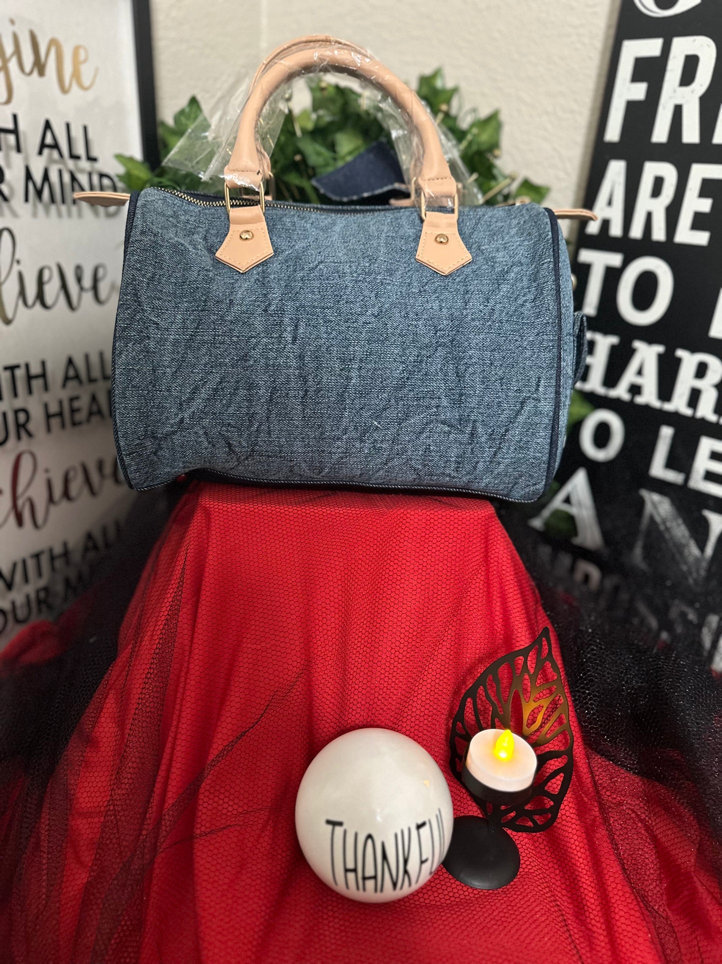 Haulin’ Threads Denim purses (plain)