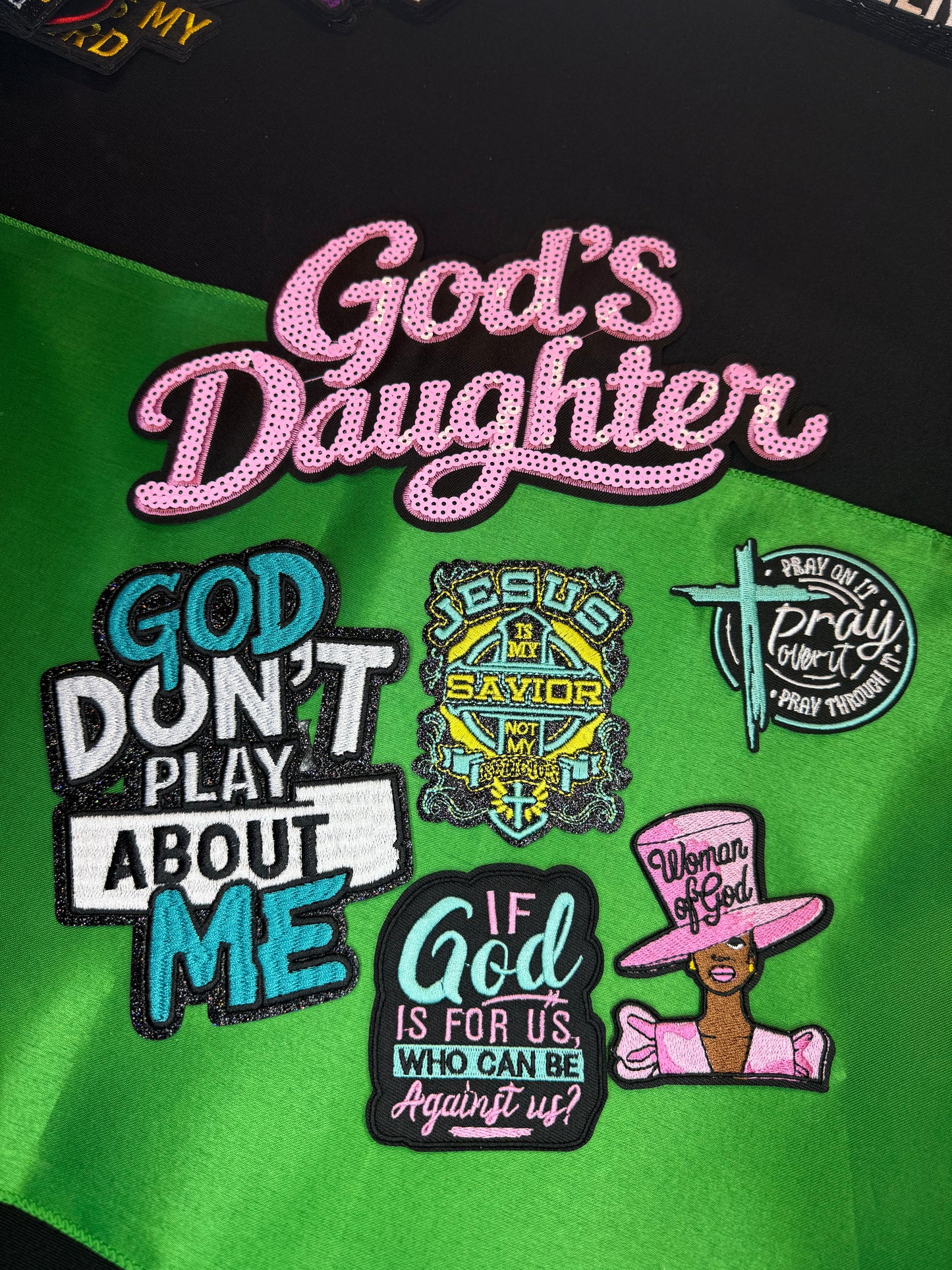 God’s Daughter Patch Bundle set